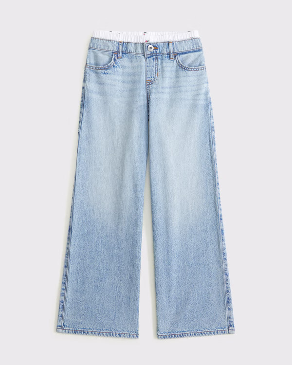 low rise baggy jeans | Abercrombie & Fitch (US)