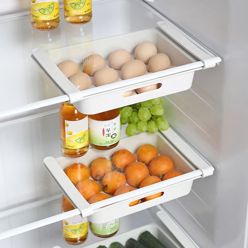 Retractable Drawer Type Refrigerator Storage Box Food Fresh-keeping Classified Organizer Containe... | Walmart (US)