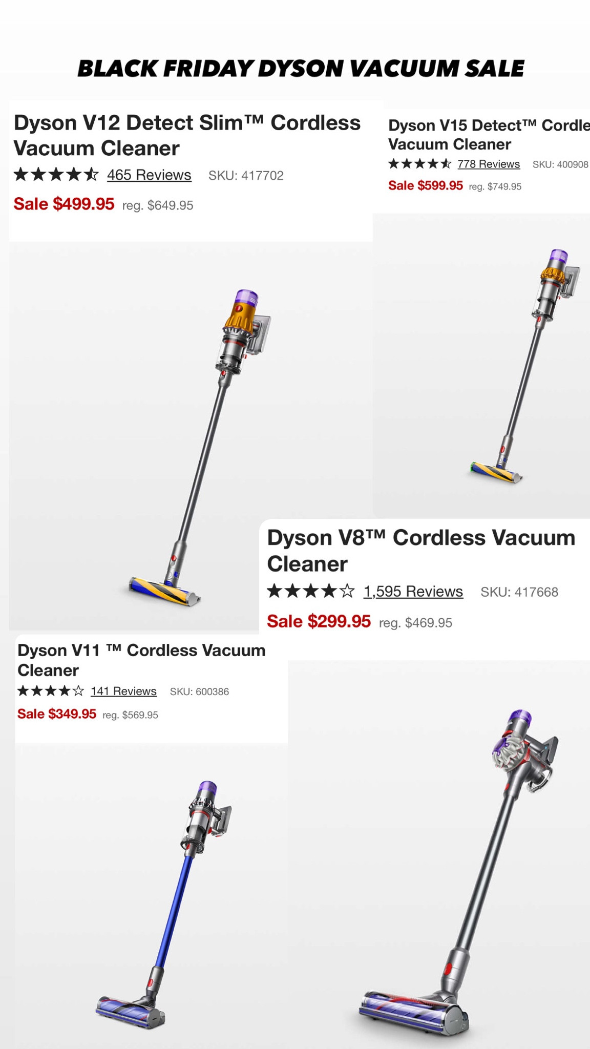 Black Friday Dyson vacuum sale

#LTKhome #LTKCyberWeek #LTKsalealert
