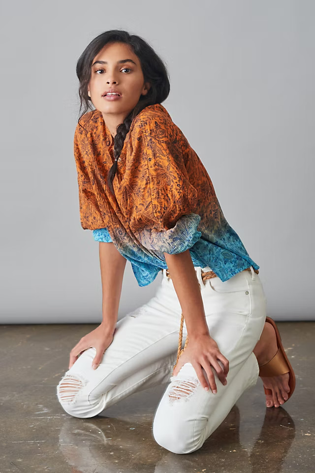 Pilcro The Slim Boyfriend Jeans | Anthropologie (US)