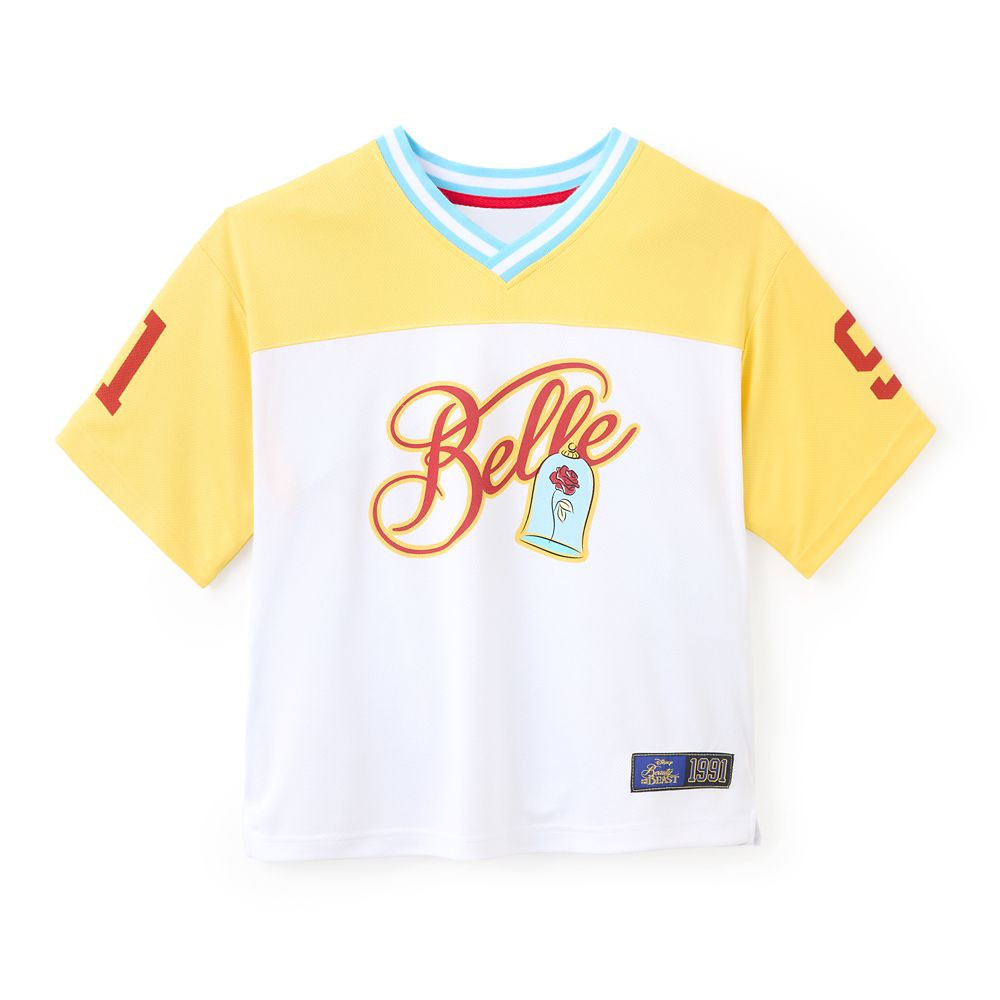 Belle Football Jersey for Women – Beauty and the Beast | Disney Store
