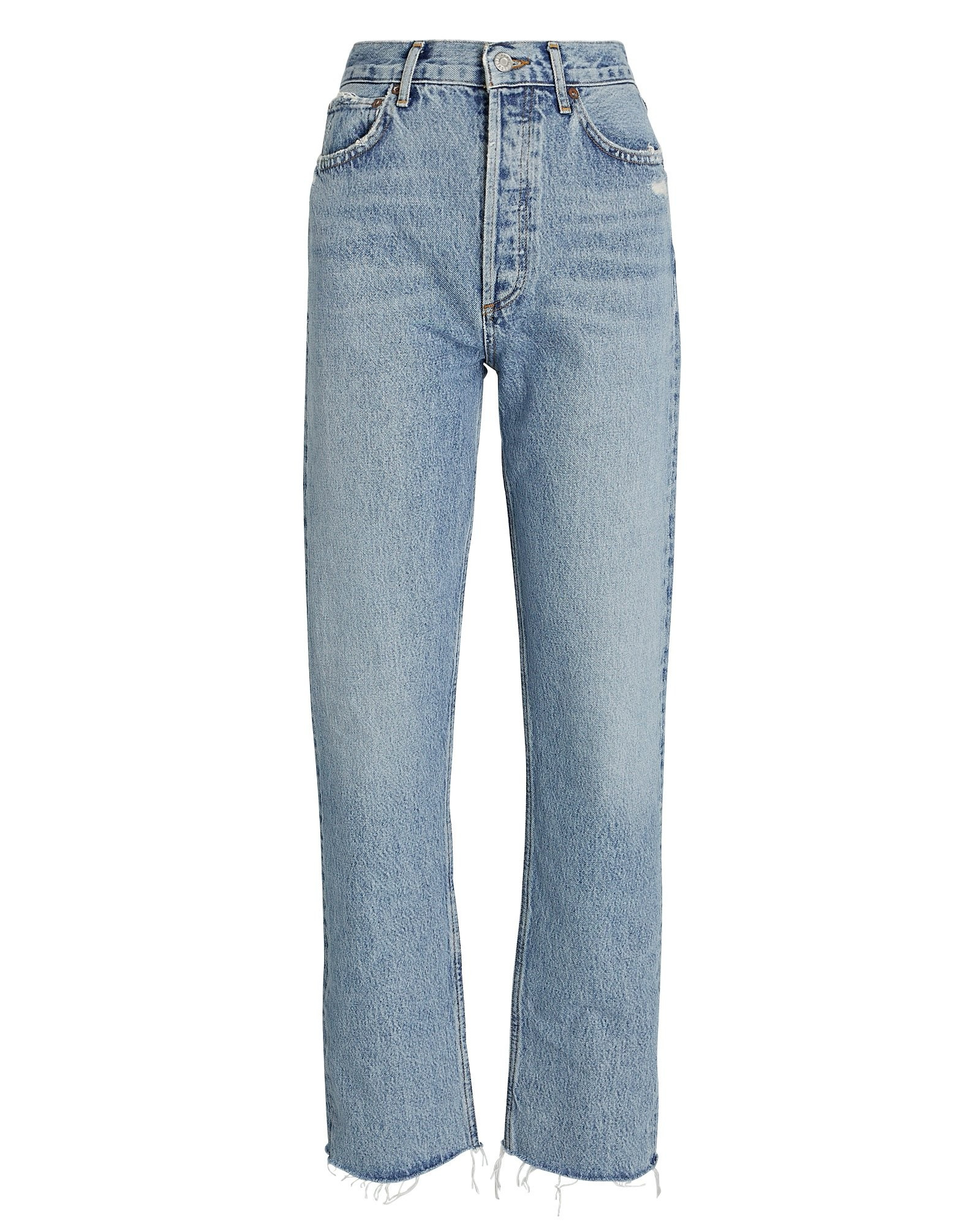 90's Pinch Waist Straight Leg Jeans | INTERMIX