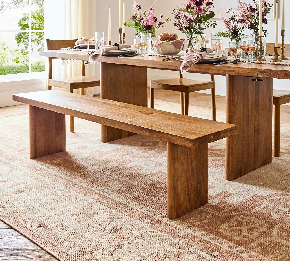 Cayman Dining Bench | Pottery Barn (US)