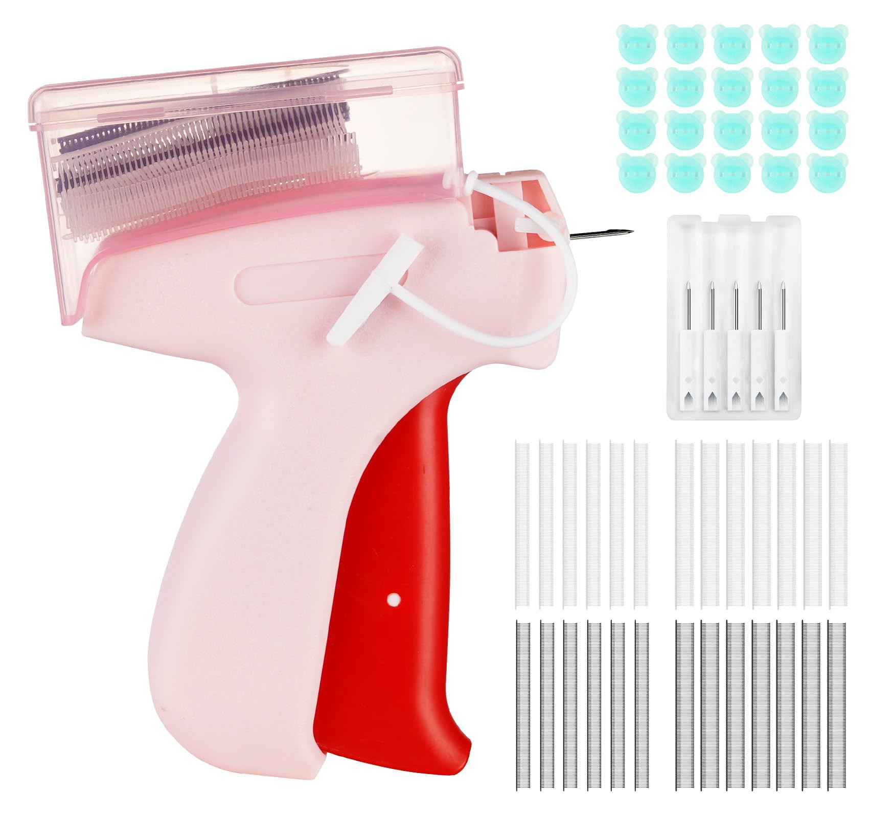 ilauke Stitchy Quick Clothing Fixer, Mini Stitch Machine Micro Stitch Gun for Clothes Quick Stitc... | Amazon (UK)