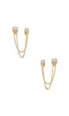 Ettika Earring in Gold from Revolve.com | Revolve Clothing (Global)