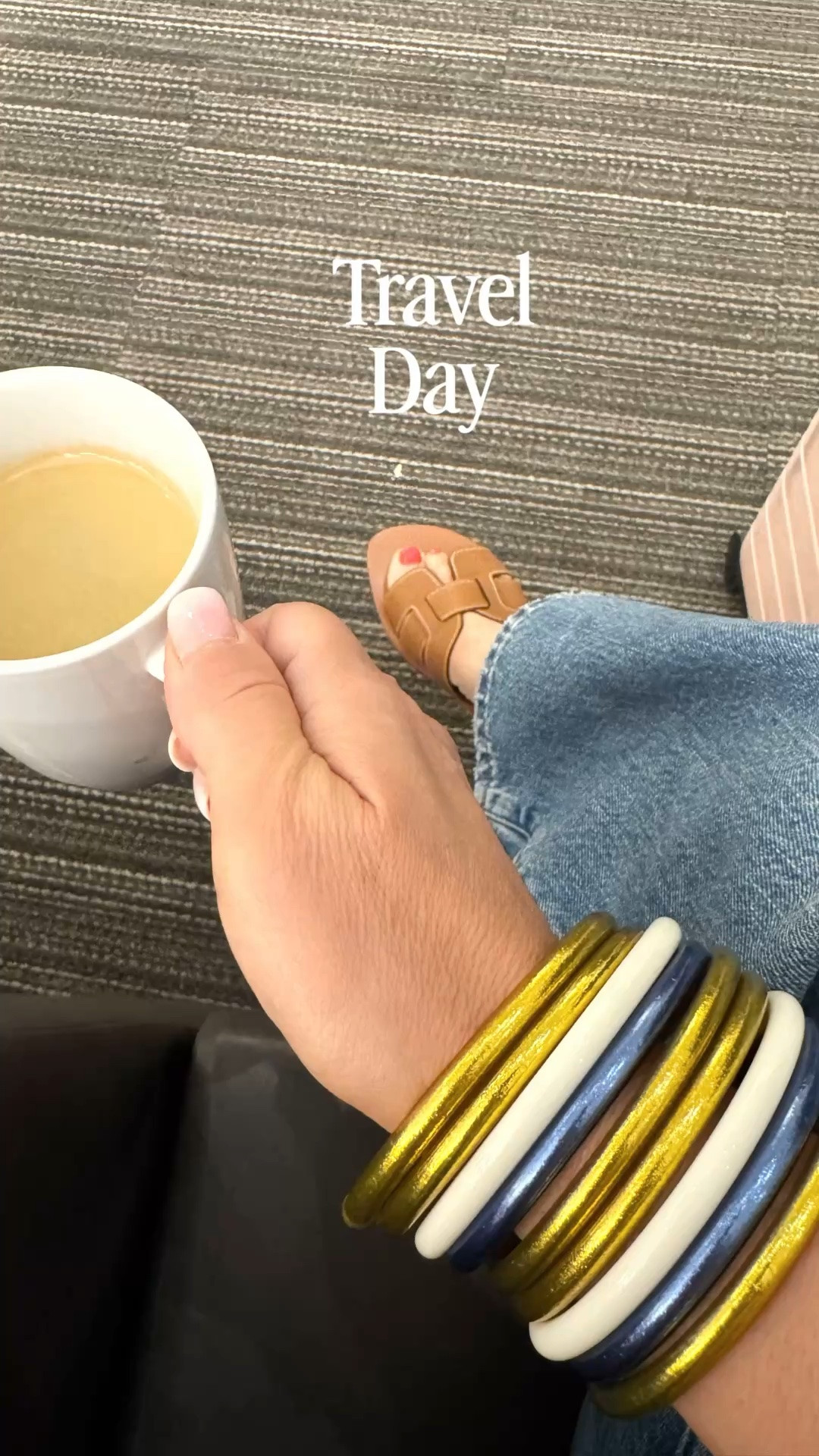 Traveling today to see my folks. Wearing my favorite barrel jeans from Madewell that are on sale. 
A new top from Tuckernuck (size down) and my fave jacket.  Add jewelry and I am ready to go.

#LTKdayinmylife #LTKootd #LTKTravel