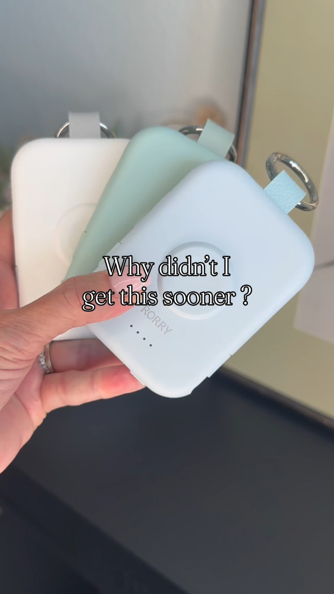 If you’re always on the go like me, this 3-in-1 Rorry portable charger is a total game-changer. It charges my phone, AirPods, and Apple Watch all at once—no more hunting for outlets. And the best part? I just clip it onto my bag and I’m set for the day. Sleek, compact, and super convenient.

#LTKFamily #LTKFindsUnder50 #LTKStyleTip