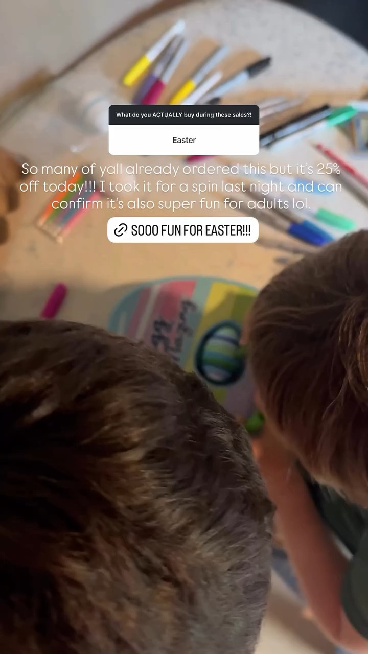 So many of yall already ordered this but it’s 25% off today!!! I took it for a spin last night and can confirm it’s also super fun for adults lol.