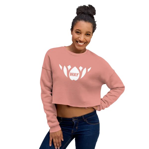 Lotus-Crop Sweatshirt | WAYmat