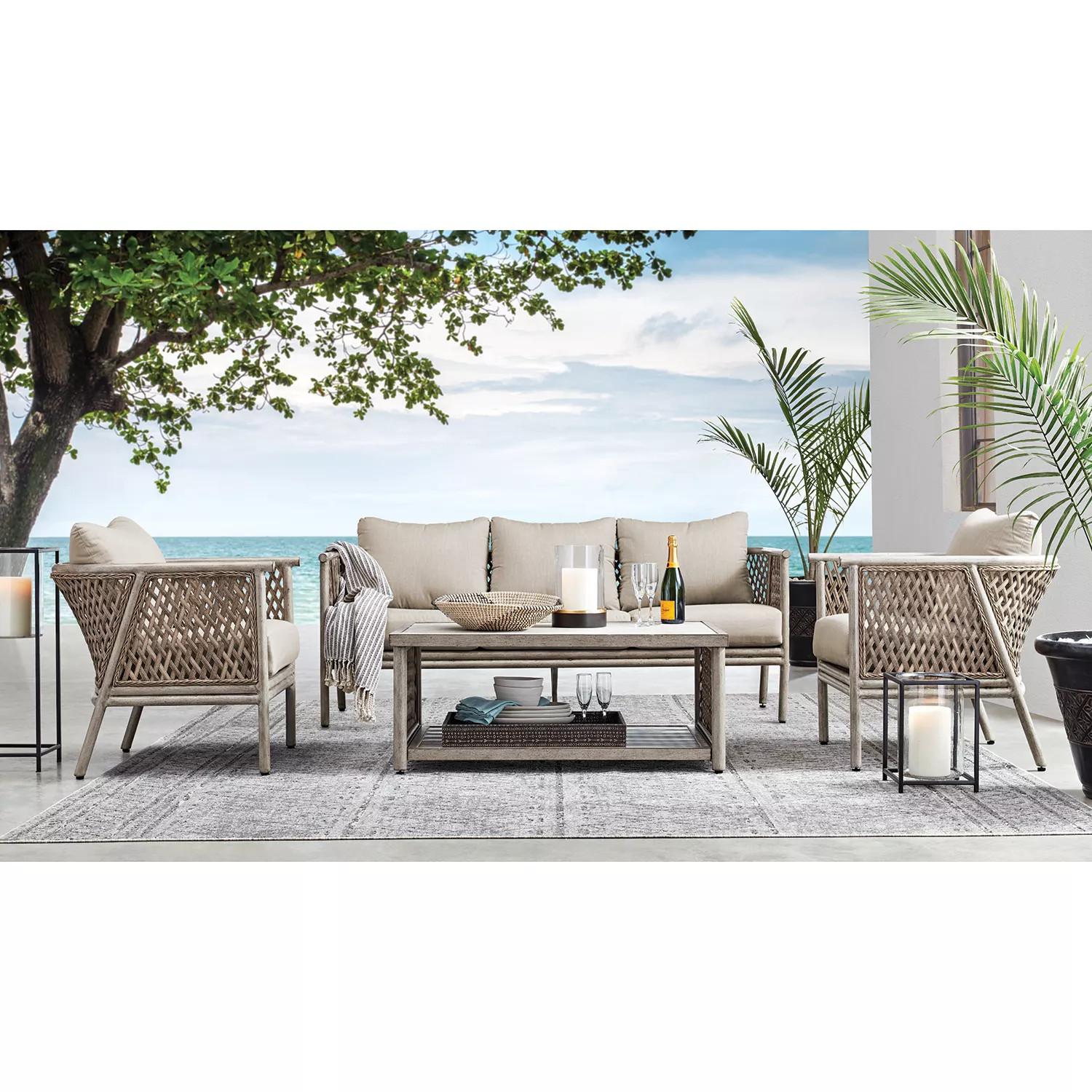 Member's Mark Eastgate 4-Piece Deep Seating Set | Sam's Club