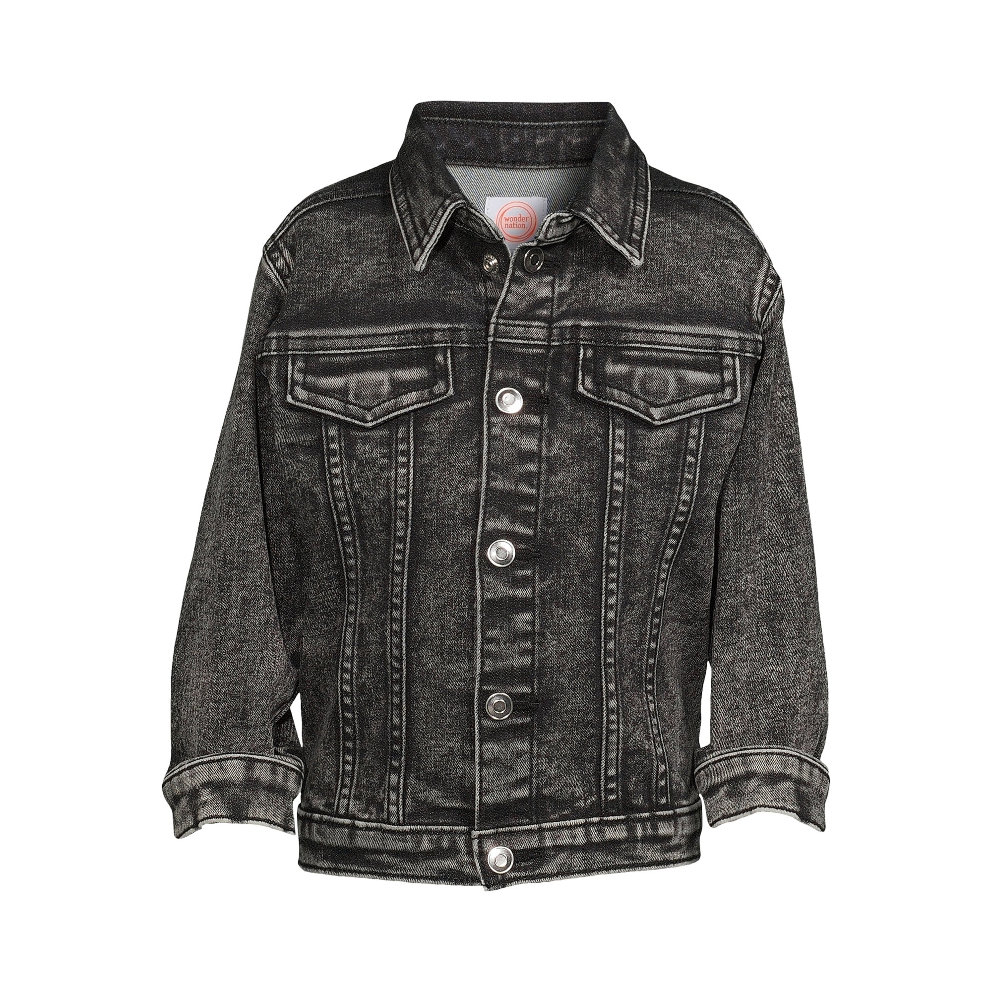 Wonder Nation Baby and Toddler Boy Denim Jacket, Sizes 12M - 5T | Walmart (US)
