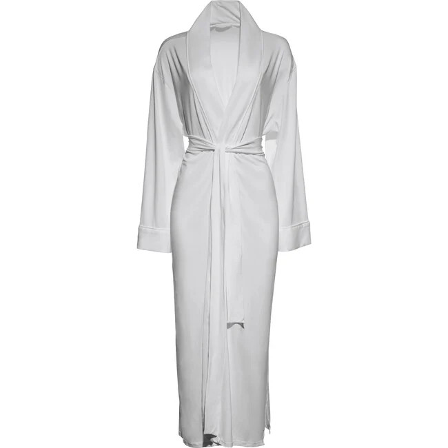 Bumpsuit | Women's Cloud Lounge Maternity Robe, (Heather Grey, Size Small) | Maisonette | Maisonette