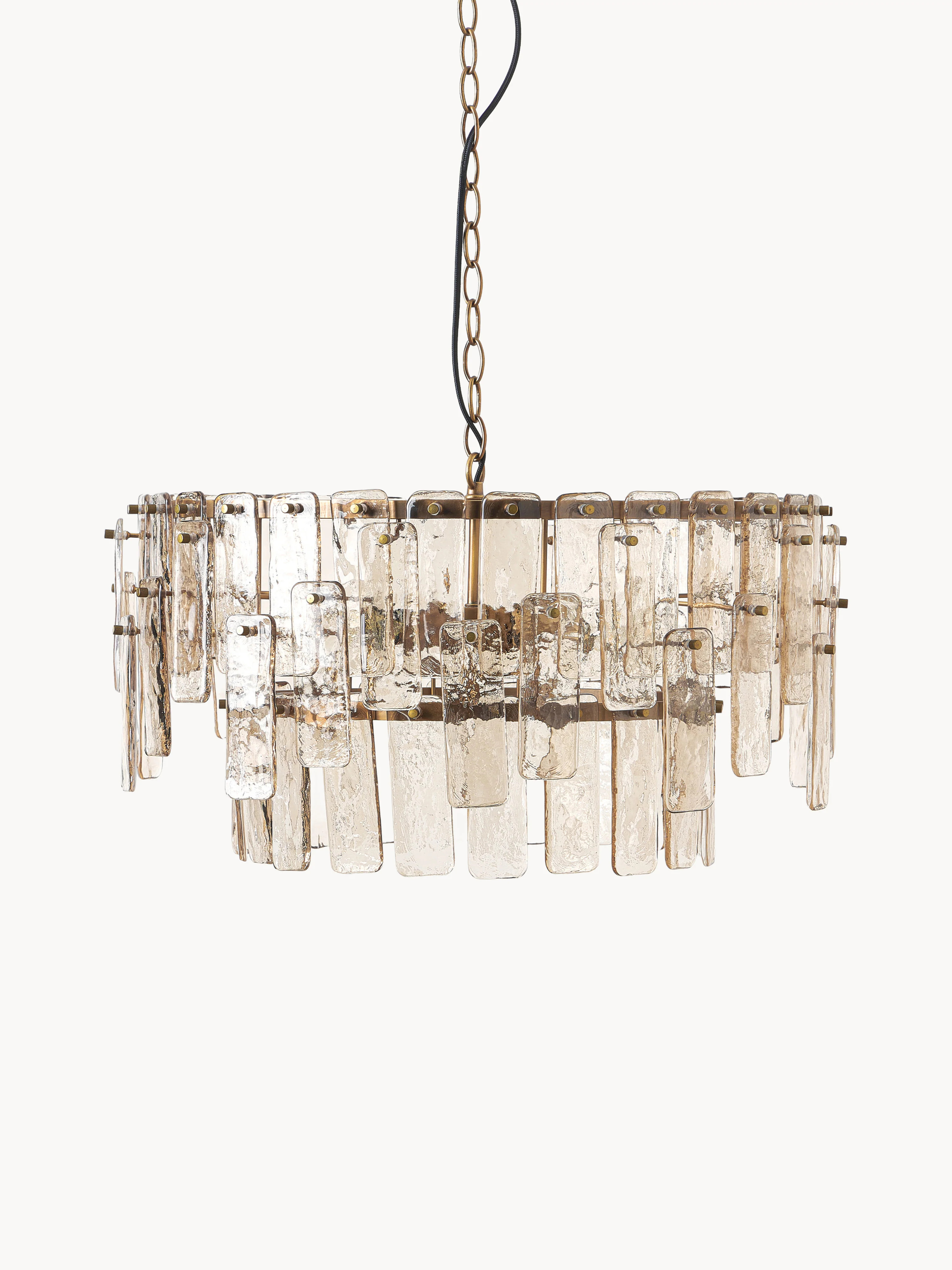 Large Glass Pendant Light Cersei | Westwing UK