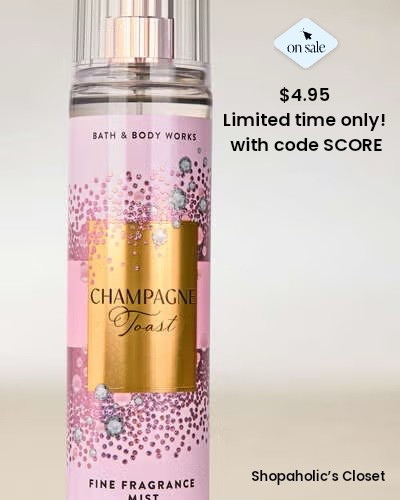 Tons of items on sale at Bath and Body Works today are $4.95.

Great for last minute gifts.

#shopdeescloset #shopaholicscloset

#LTKGiftGuide #LTKBeauty #LTKSaleAlert