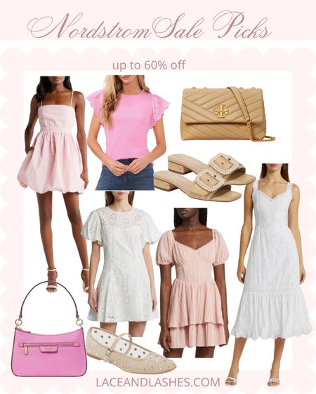 Nordstrom sale picks!💗 pink gingham dress is so darling for a summer outfit! Also the prettiest white dresses on sale up to 60% off! 🤍

#LTKSeasonal #LTKFindsUnder50 #LTKSaleAlert