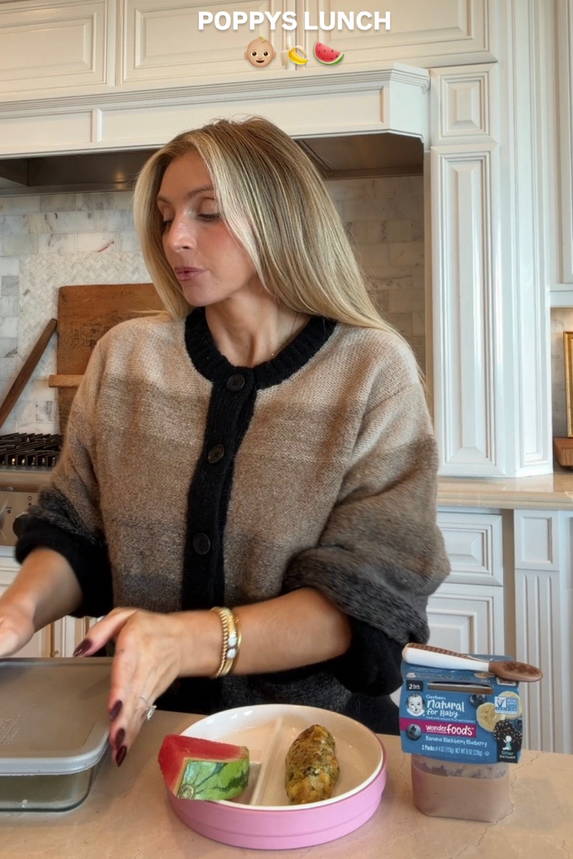 #ad Love these @gerber purées for lunches & dinners !! @target #targetpartner #target 