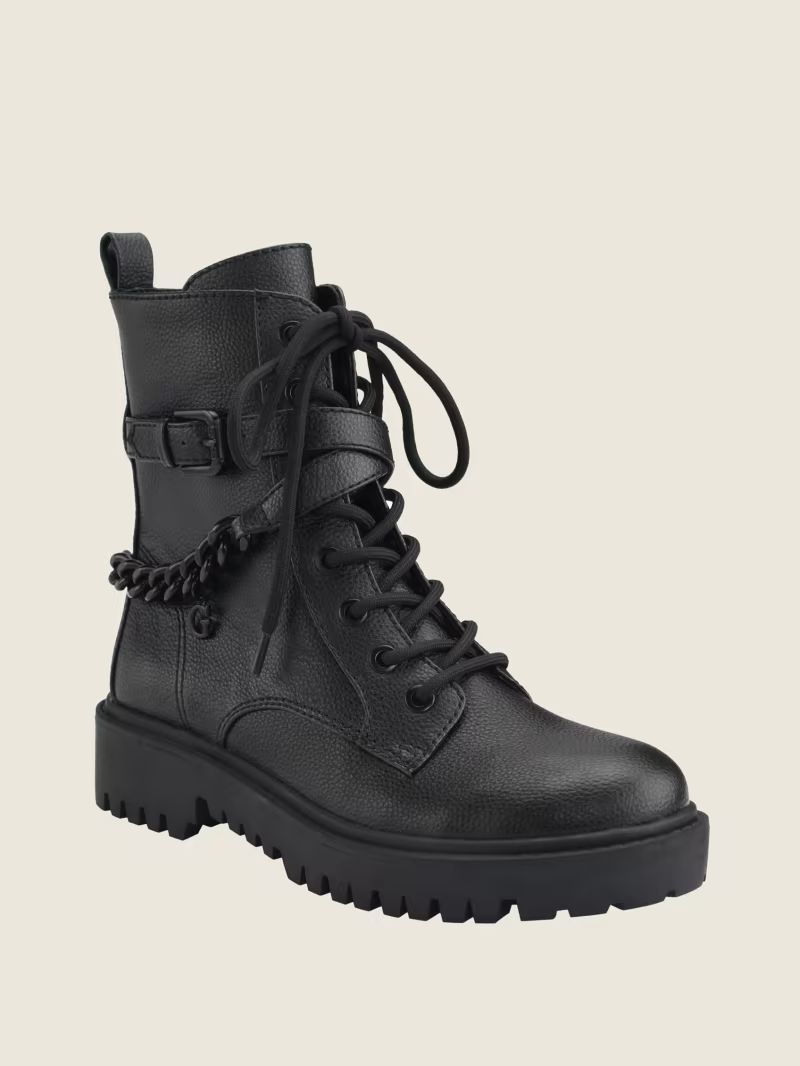 Olisie Buckle Utility Boots | Guess (US)