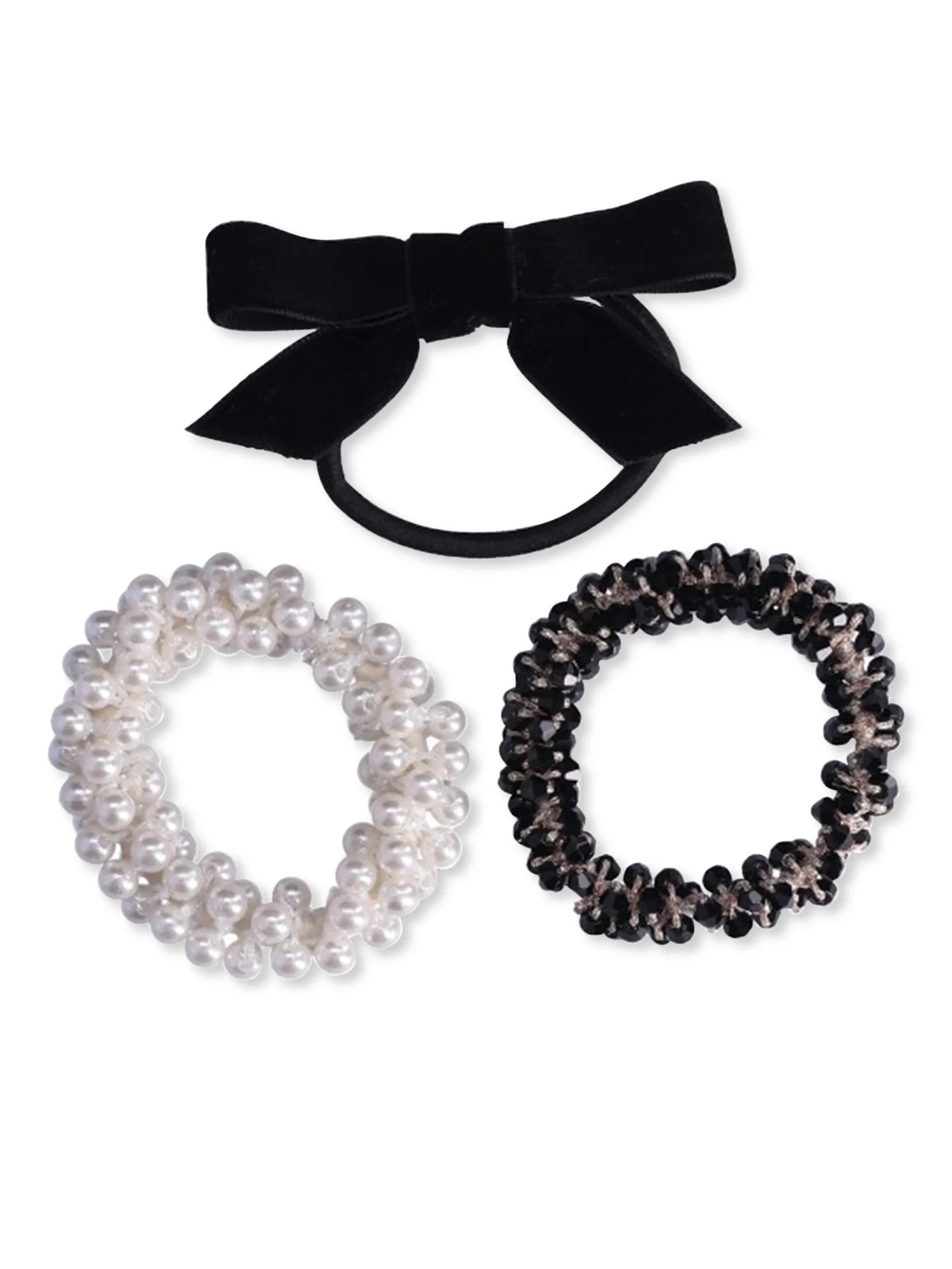 Time and Tru Women’s Hair Ties, 3-Pack - Walmart.com | Walmart (US)