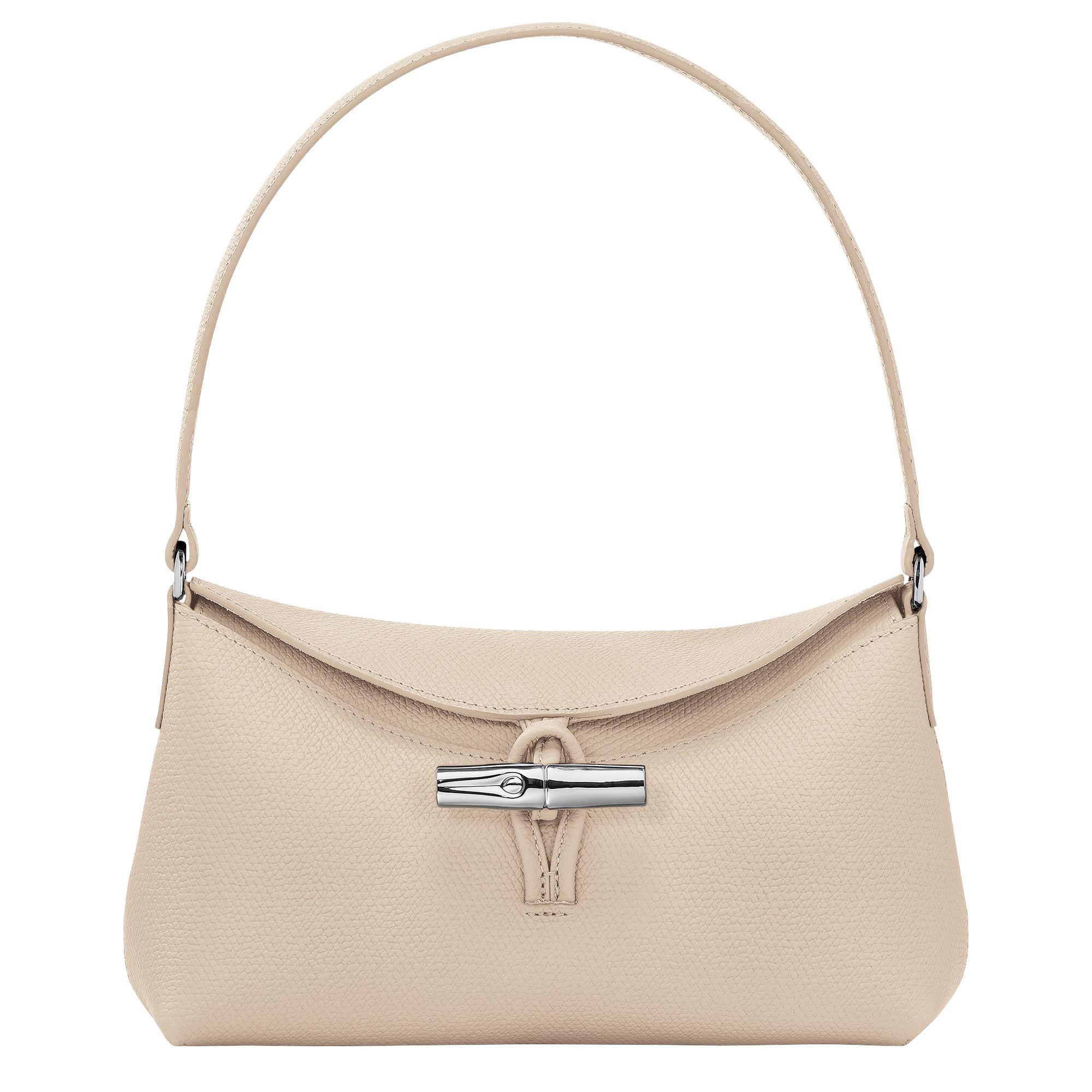 Roseau S Hobo bag Paper - Leather | Longchamp GB | Longchamp