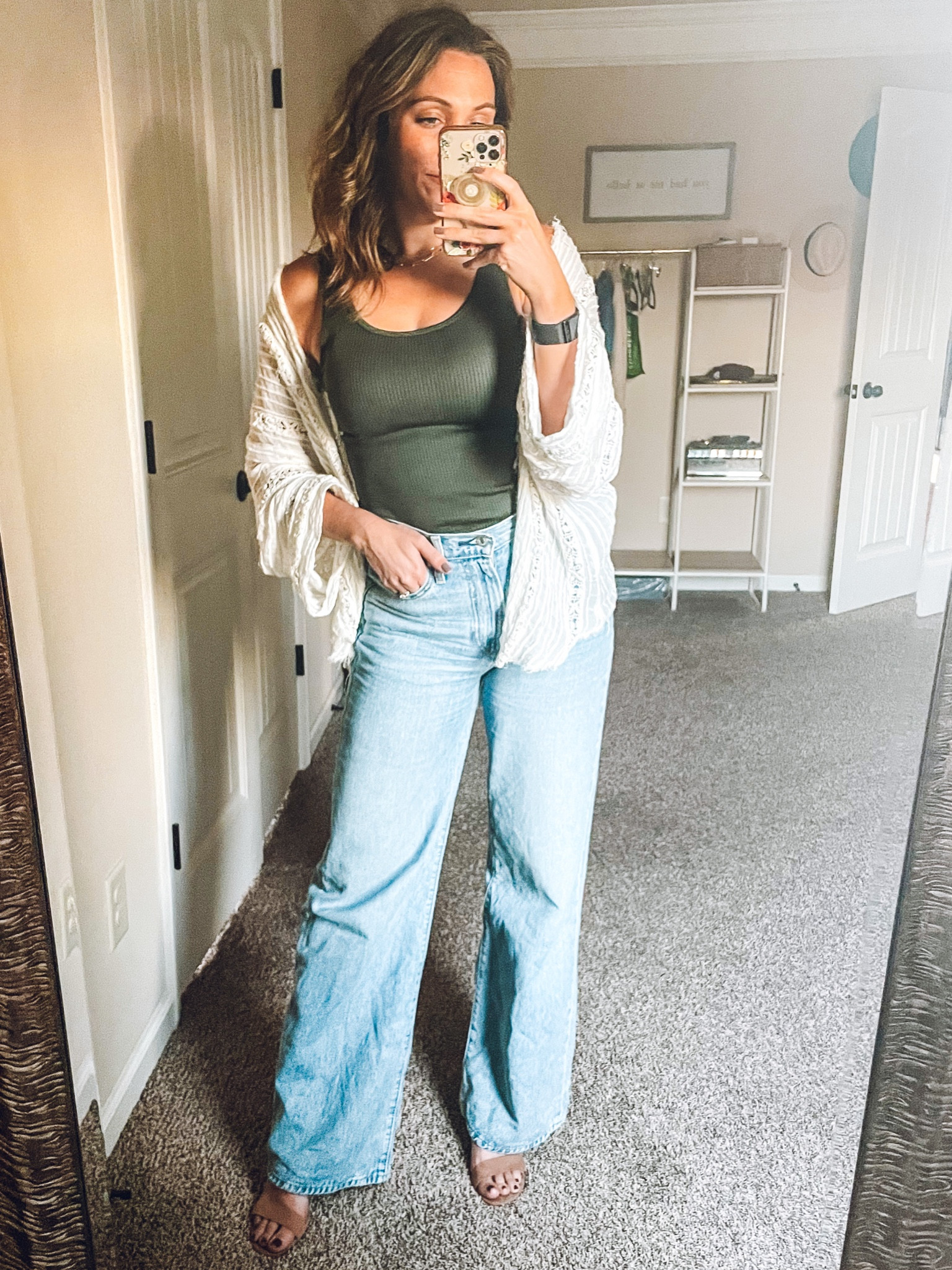 Favorite LEVI’S ever!!! 😍 so easy to dress up or wear casual! Fit TTS #levidenim #momstyle

#LTKHoliday #LTKfindsunder100