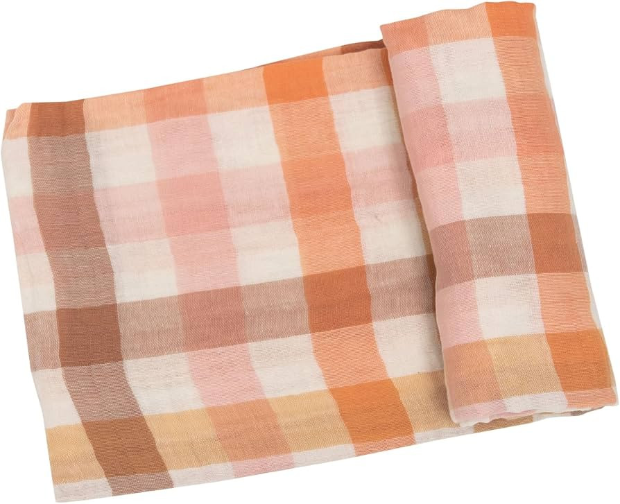 Angel Dear - Harvest Plaid, Swaddle Blanket | Amazon (US)