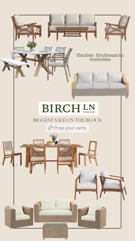 Prep your carts for the "biggest sale on the block” with @BirchLane! Sharing all my favorites that you can get up to 70% off + free shipping 5/4-5/6! 

#LTKsalealert #LTKhome