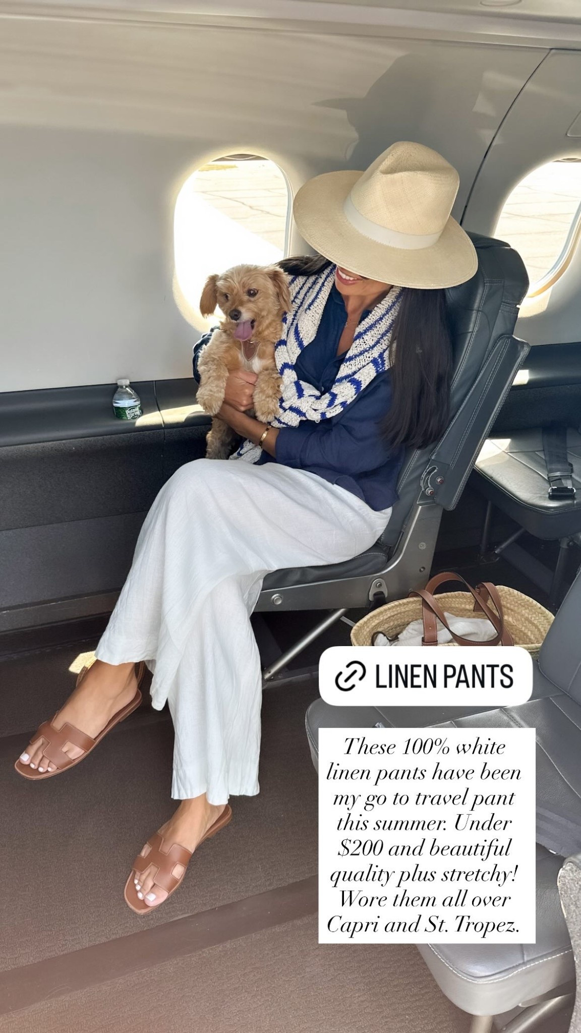 These 100% white linen pants have been my go to travel pant this summer. Under $200 and beautiful quality plus stretchy! Wore them all over Capri and St. Tropez. Travel outfit, summer fashion. 

#LTKTravel #LTKStyleTip #LTKSeasonal