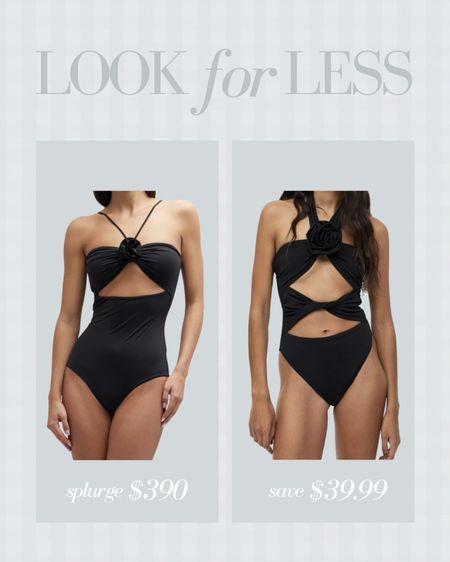 Look for less of this fabulous swimsuit! Under $40 from H&M

Floral swimsuit
Women’s one piece bathing suit 

#LTKswim #LTKunder50 #LTKstyletip