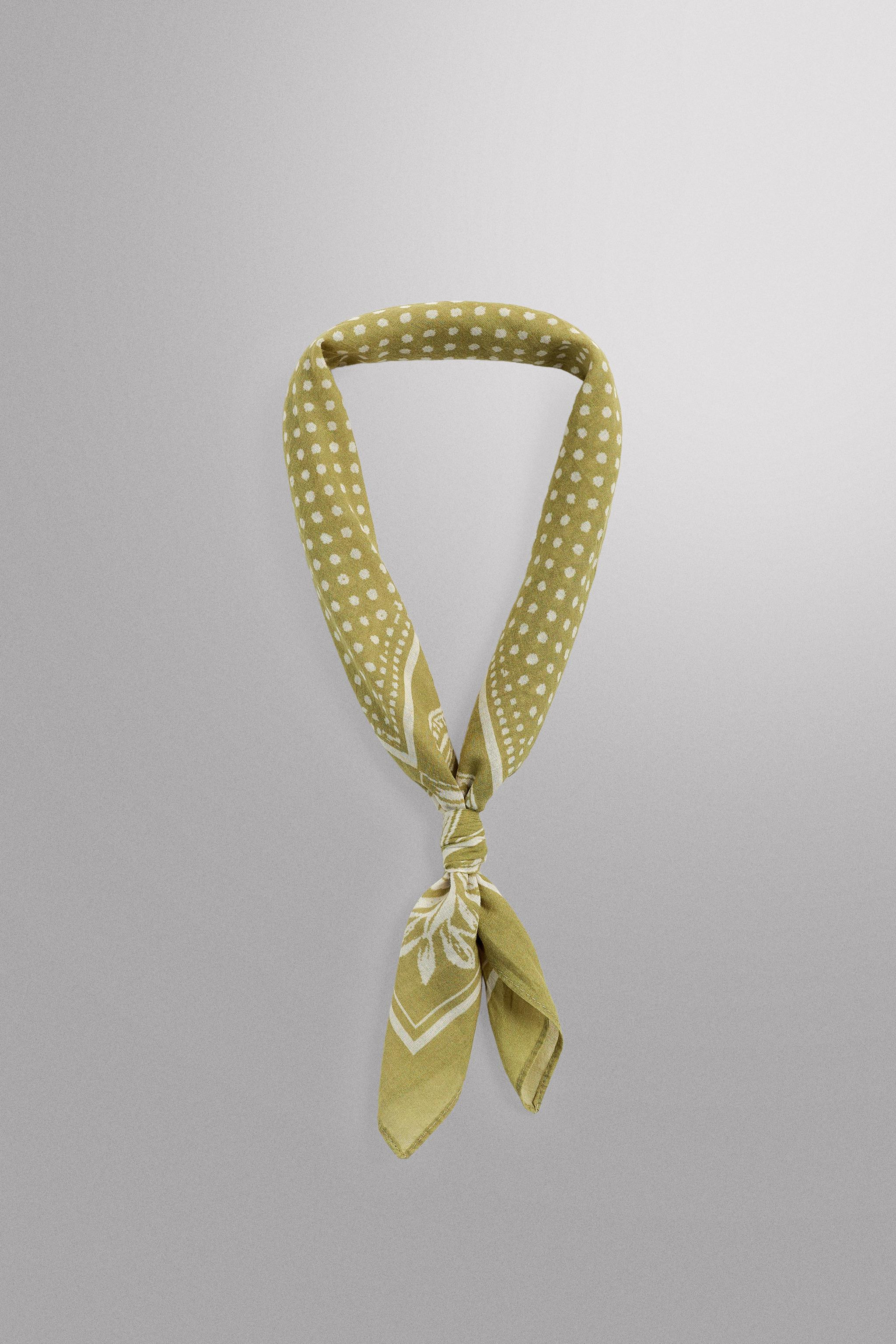 GEOMETRIC PRINT BANDANA | Zara US