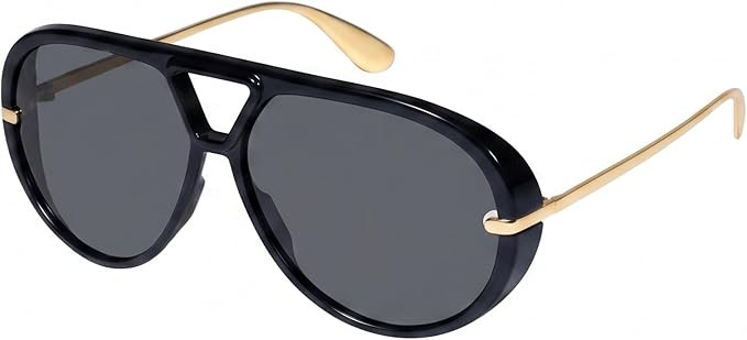 mosanana Trendy Oversized Aviator Sunglasses for Women Retro Style MS52478 | Amazon (US)