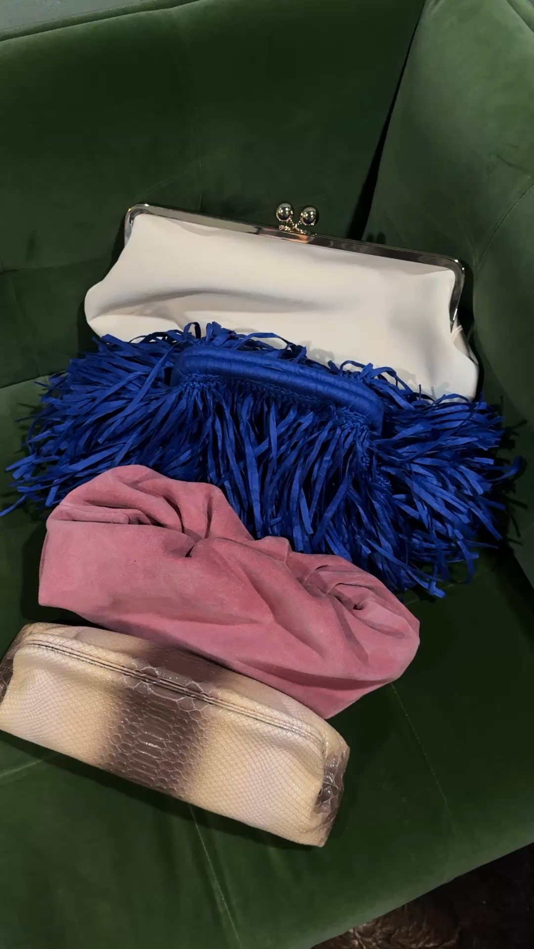 Call it clutch city. These are some of the clutches I’m loving 