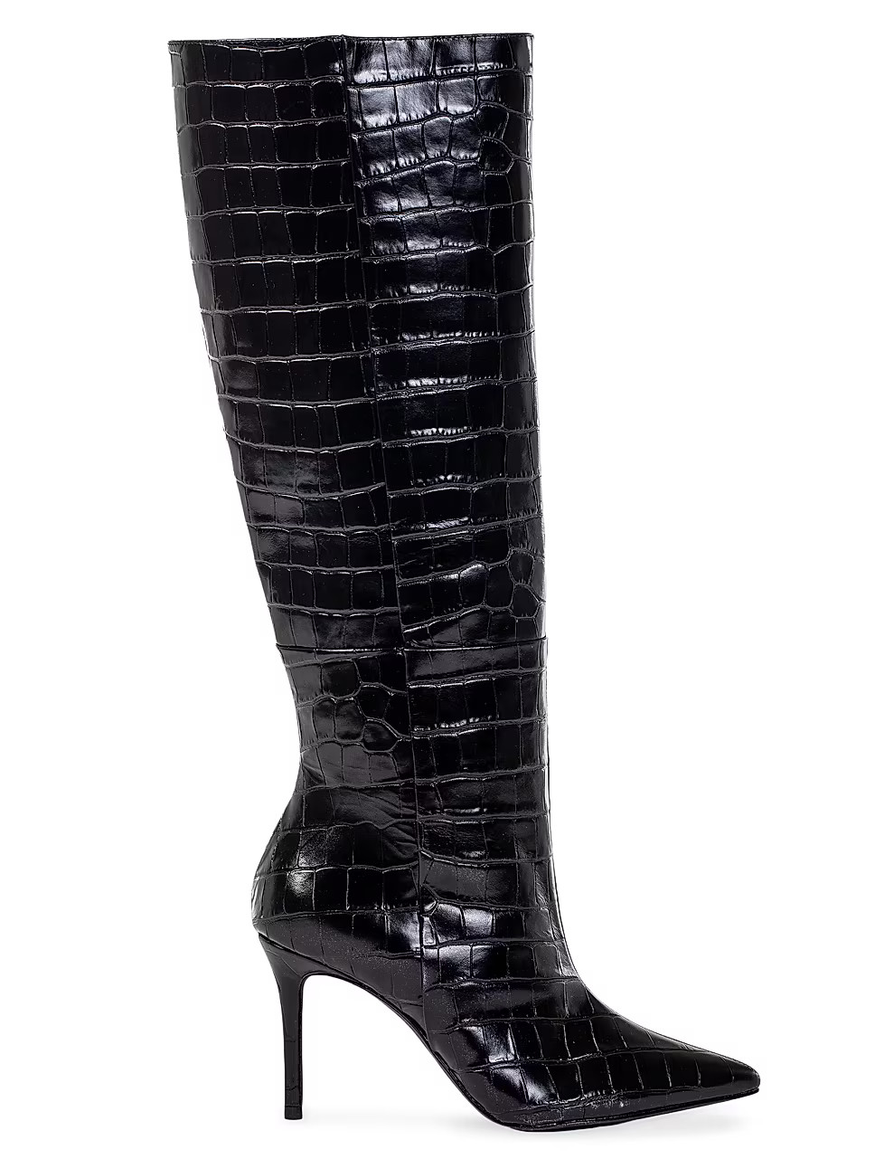 Tory Croc Knee-High Boots | Saks Fifth Avenue