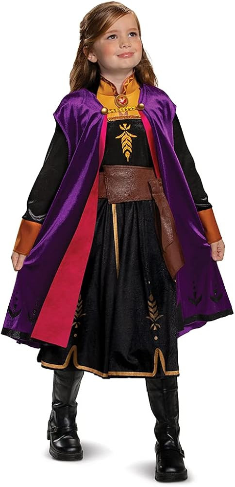 Disguise Disney Anna Frozen 2 Deluxe Girls' Halloween Costume | Amazon (US)