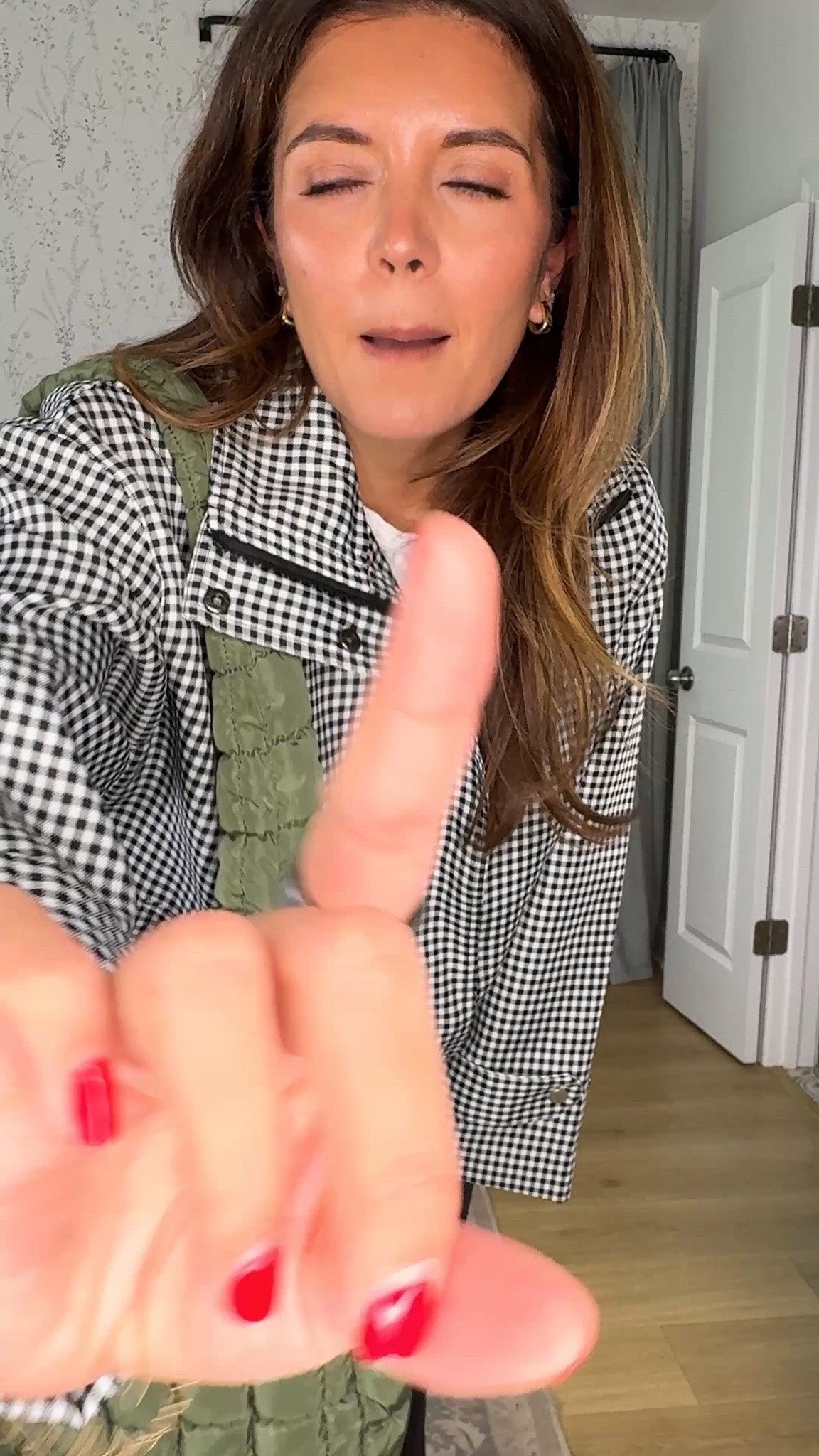 The cutest gingham jacket!! In a size medium but would prefer a size small. Fits tts! Im 5’7”

#LTKOver40 #LTKTall