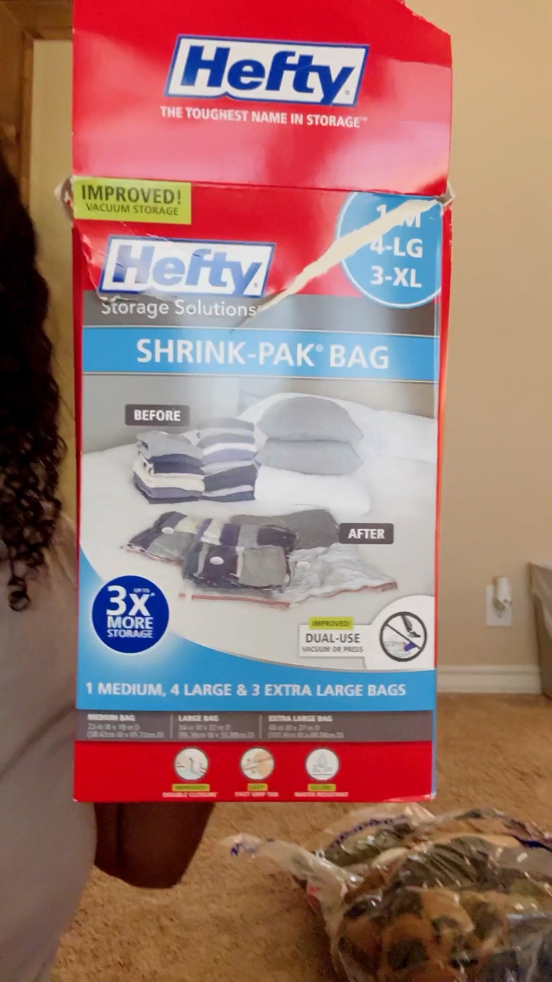 If your house lacks storage, you need this!! By far the best vacuum packs I’ve found!! 

#vacuumbags #storagebags

#LTKHoliday #LTKFamily #LTKHome