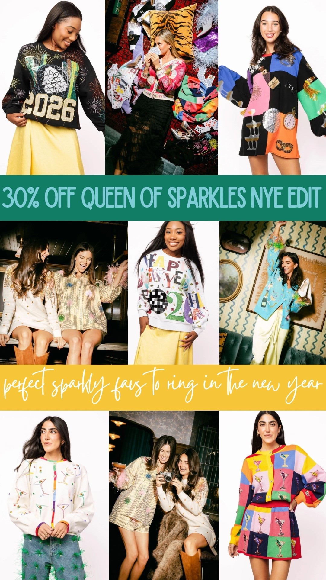 NYE festive favs now 30% off!! 

#LTKHoliday #LTKSeasonal #LTKSaleAlert