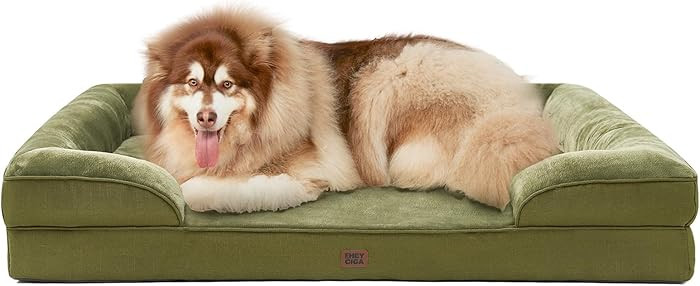 EHEYCIGA Orthopedic XL Dog Beds, Waterproof Memory Foam Dog Bed for Extra Large Dogs, Non-Slip Bo... | Amazon (US)