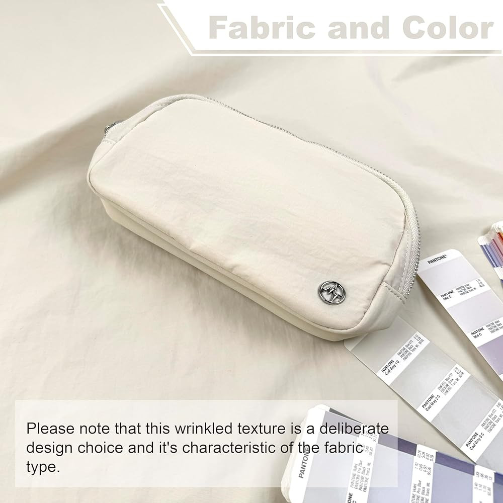 Pander Belt Bag for Women, Fashion Waist Packs, Crossbody Bags with Adjustable Strap (White Opal)... | Amazon (US)