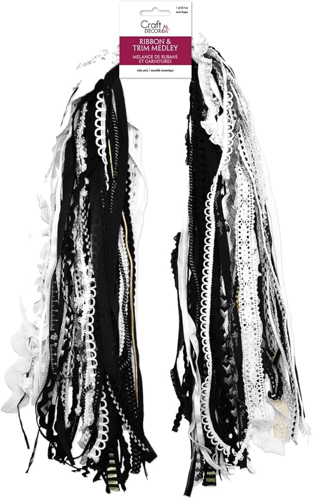 Ribbons for Crafts Wrapping Ribbon Fabric Ribbon Hair Ribbons for Girls Craft Ribbon Decorative R... | Amazon (US)