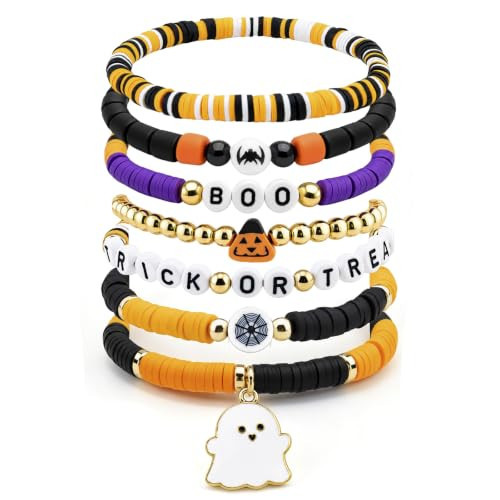 Halloween Bracelets for Halloween Costumes Halloween Boo Basket Stuffers | Amazon (US)