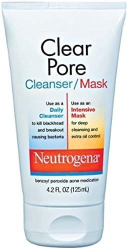 Neutrogena Clear Pore Cleanser/Mask 4.20 oz ( Pack of 2) | Amazon (US)