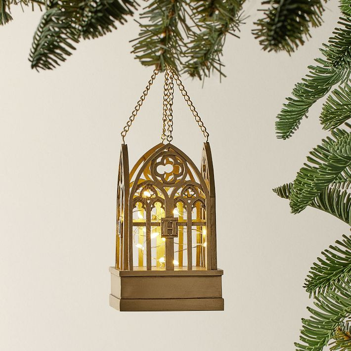 Harry Potter™ Great Hall Windows Terrarium Ornament | Pottery Barn Teen