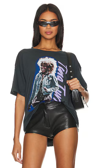 Tina Turner 1984 Merch Tee in Vintage Black | Revolve Clothing (Global)