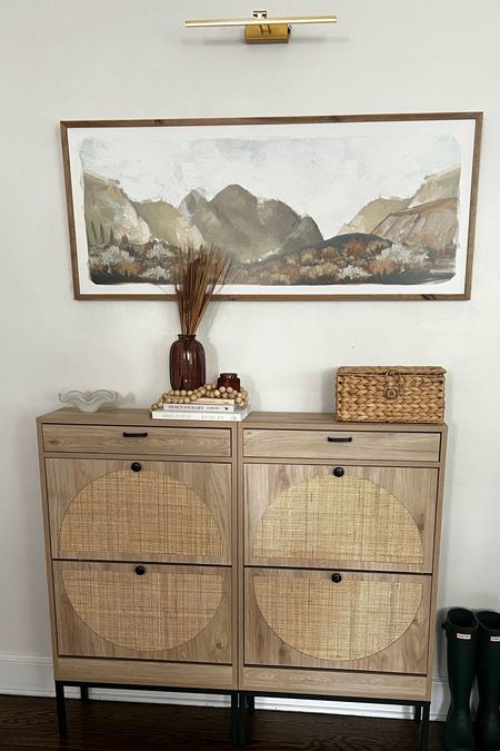 Organize + decor. This show cabinet is a fav recent buy- conceals shoes and has a lovely aesthetic  

#LTKhome