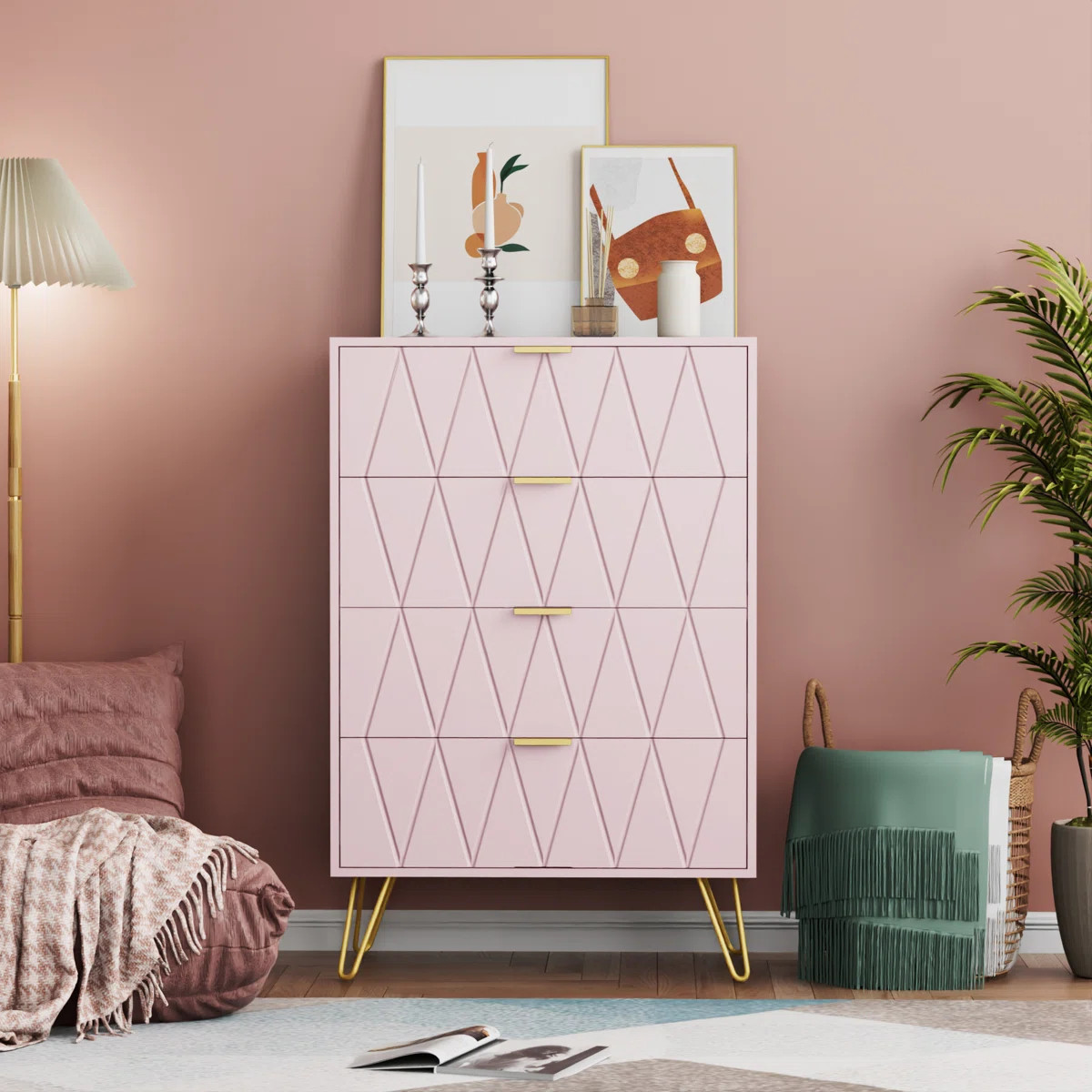 Marable 4 Drawer 23.6" W Chest | Wayfair North America