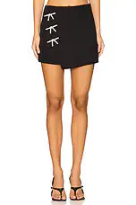 MORE TO COME Ember Mini Skirt in Black from Revolve.com | Revolve Clothing (Global)