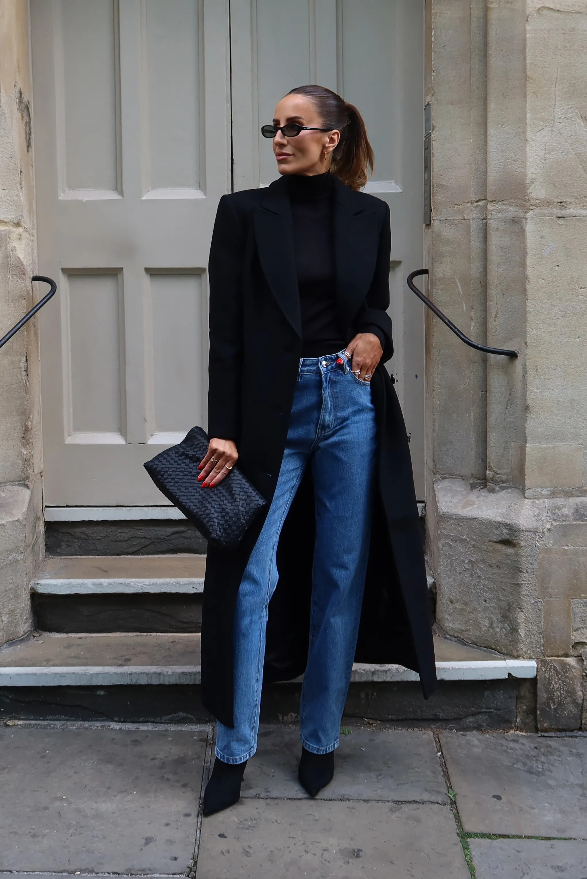 Forever Wool Blend Tailored Fitted Maxi Coat | Karen Millen