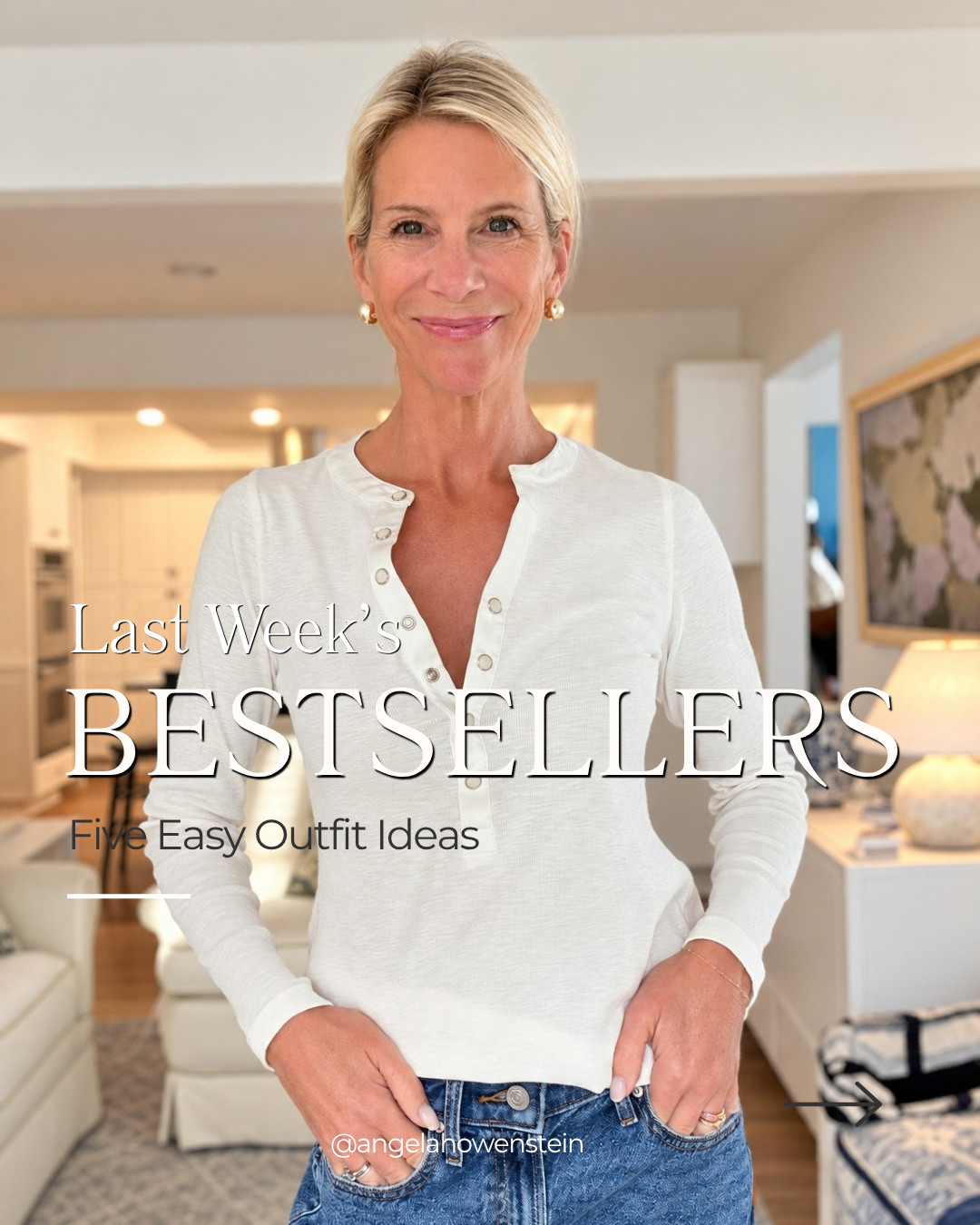 You loved these last week! Here are five easy outfit ideas featuring some of my bestselling pieces—from polished pants and classic denim to sweaters and everyday layers. If you missed one, this is your chance to catch up! 👏

👩‍💻 LTK PRO TIPS
❤️ Heart = Support my posts ;-)
🔖 Save = Get sale & restock alerts for the things you love!
📋 Lists = Keep favorites organized (List ideas: Christmas, Birthdays, and Vacations!)
📲 Share = Send lists and products to a friend (or your daughters like me).
💬 Comment = Ask me anything, and I’ll answer. ;-)

#LTKootd #LTKSeasonal #LTKOver40