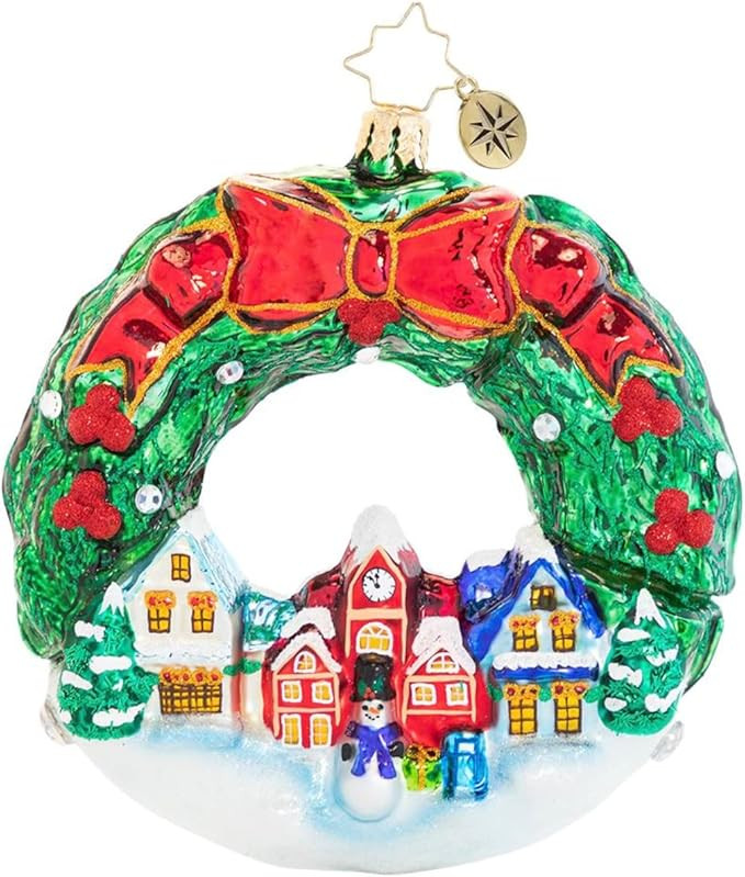 Christopher Radko Hand-Crafted European Glass Christmas Decorative Figural Ornament, an All-Aroun... | Amazon (US)