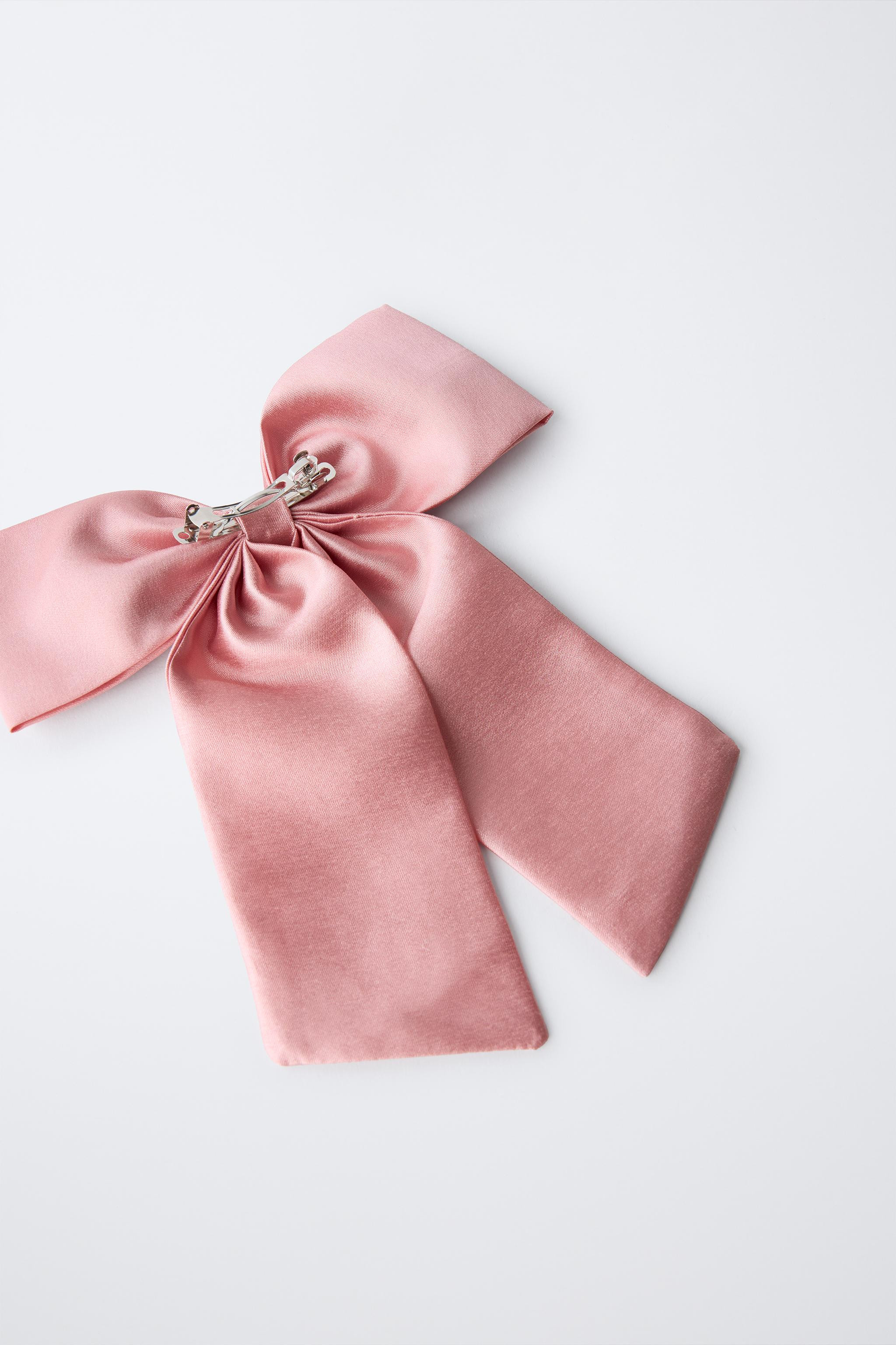 ORGANZA BOW SNAP CLIP | Zara US
